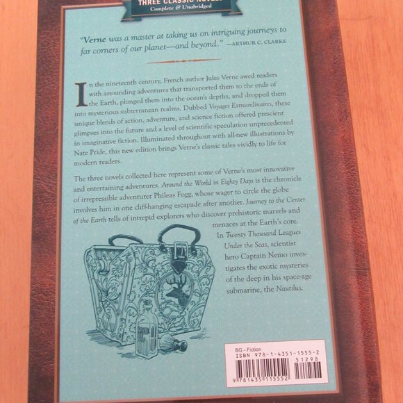 EXTRAORDINARY VOYAGES Jules Verne (HC2009) 3 Fantastic stories! - Picture 3 of 10